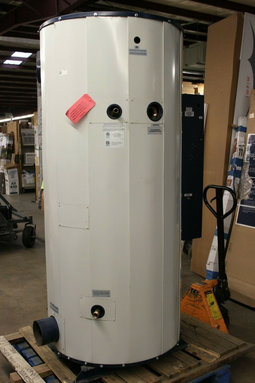 PVI 125 Gallon Natural Gas Hot Water Heater 900 BTU 90L125A-MXIF | eBay