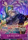 Miss Wednesday EB01-034 Super Rare Parallel Memorial Collection ONE PIECE Japan