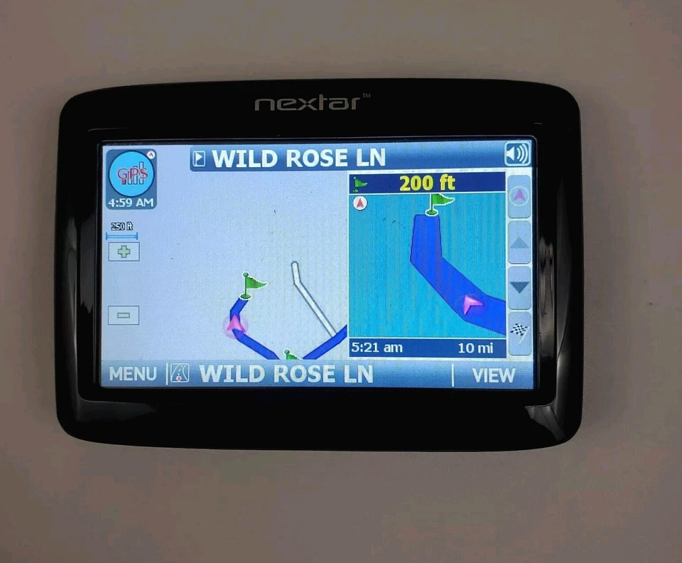 NEXTAR Q4-02 Q4 Automotive Satellite Navigation System GPS MP3 Player, Works - Image 3 of 4