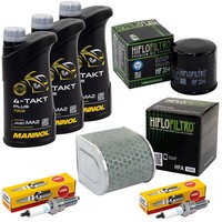 Wartung FüR Honda Cb 500 Cbr 500 2019-23 Set ÖL 3L Luftfilter ÖLfilter ZüNdkerze