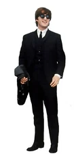 THE BEATLES JOHN LENNON LIFESIZE CARDBOARD STANDUP STANDEE CUTOUT POSTER FIGURE