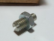 ✨NOS Vintage ALGI Vis Sans Tête + Écrou M5x0.80 Poignée Vélomoteur Mobylette ✨