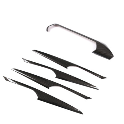 ABS Carbon Fiber Dash & Door Panel Trim Cover set Fits BMW X3 G01 X4 2022-2024