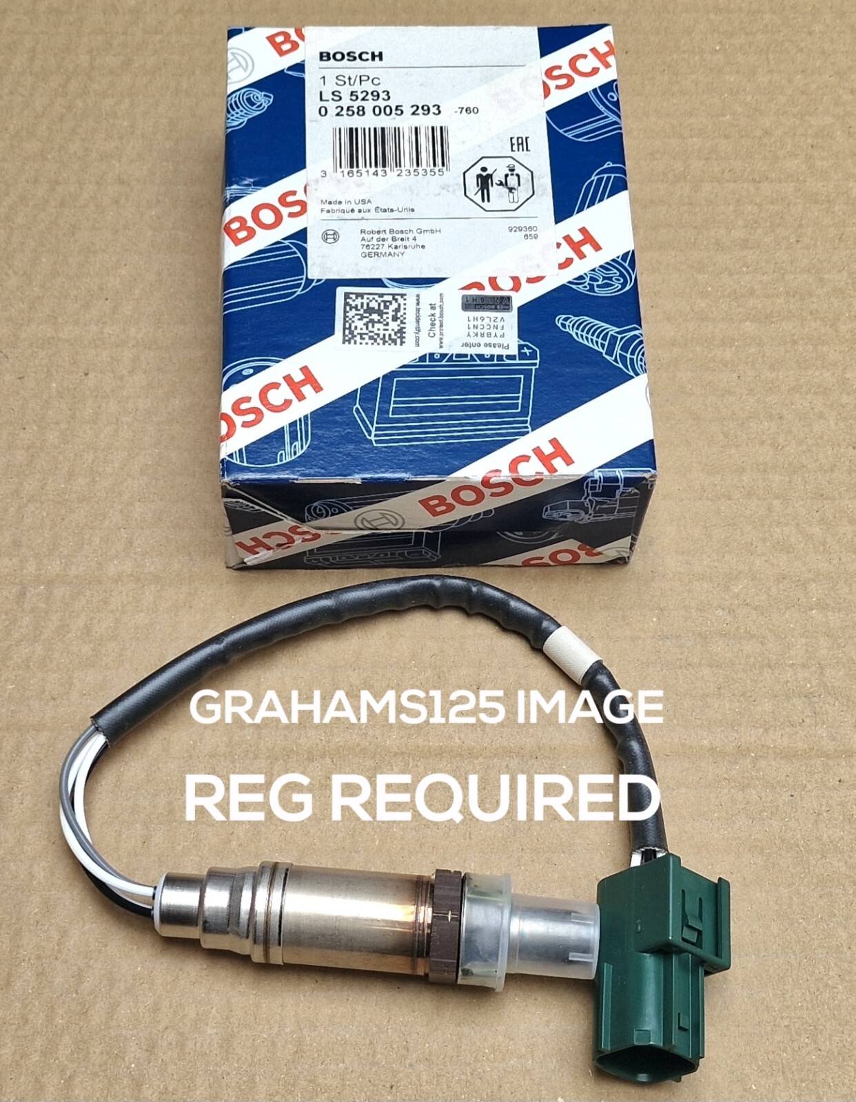 LAMBDA SENSOR PRE CAT FITS NISSAN MICRA MK2 K11 1.0 1.4 16V BOSCH 