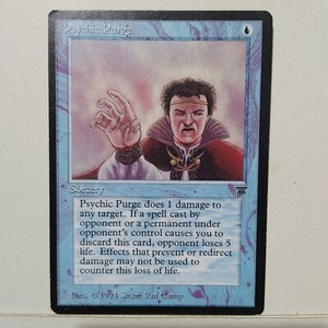 MTG -- LEGENDS ---  PSYCHIC PURGE  --- NM