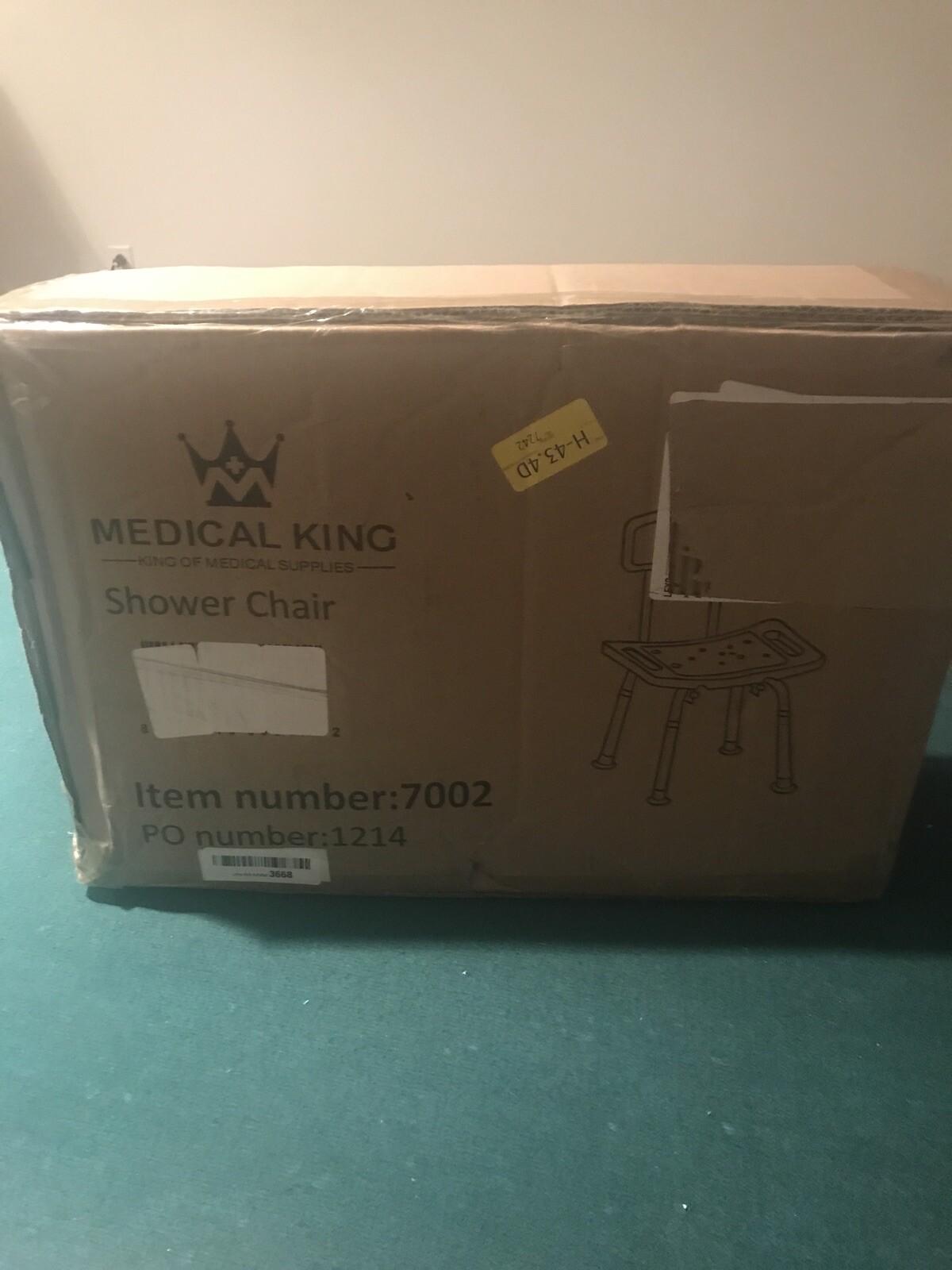 Medical King Shower Chair 7002 HANDICAPED for sale online eBay