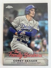 2019 Topps Chrome The Family Business Corey Seager #FBC-17
