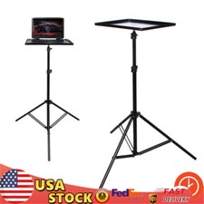 Laptop Stand - Tripod Floor Stand for Computer, Projector, DJ Equipment