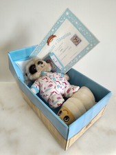 Yakov's Toy Shop Baby Oleg Meerkat Collectable Plush in box & Certificate