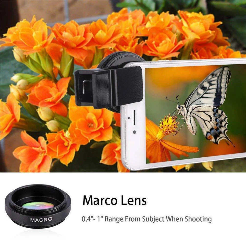 ZOMEI Professional 37mm 0.42X Close Up Phone Filter Lens For IPhone Samsung - Image 3 of 4