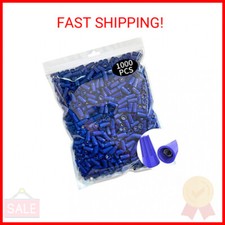 1000 Pcs Electrical Wire Connectors Nuts, Blue Screw Springs Caps Wire Twist Ter