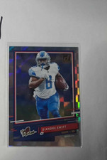 Dandre Swift & Devion Duvernay The Rookies 2020 DONRUSS #TR-DS 2 card lot