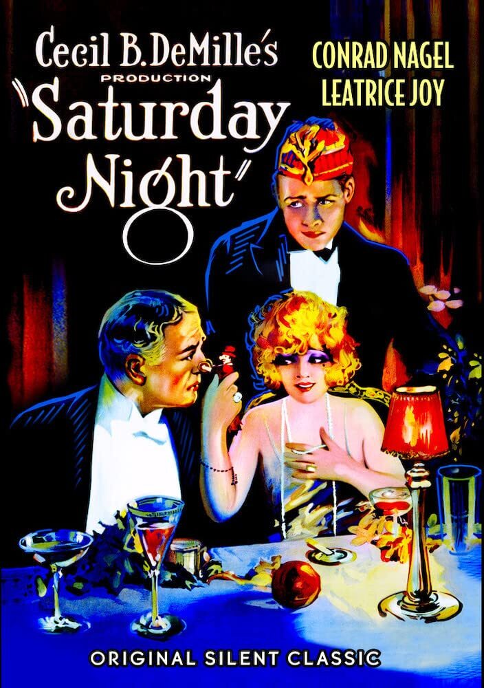 Saturday Night (Silent) (DVD) Conrad Nagel Edith Roberts Jack Mower Leatrice Joy