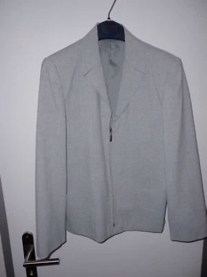 Damen Blazer Jacke Damen Gr 36 hell Grau - Bild 1 von 3
