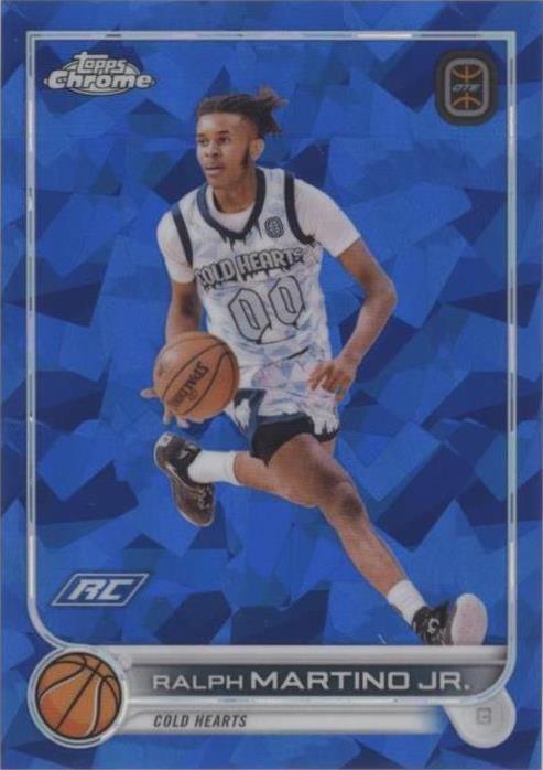 2022-23 Topps Chrome OTE Overtime Elite Sapphire Edition - Ralph Martino Jr. #94 - 1 of 2