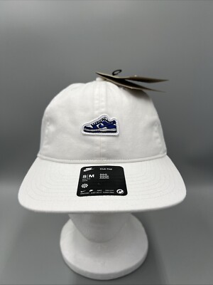 Nike Unstructured Dunk Low Patch Hat Shoe Adjustable Club Cap Sz S/M, FN4404-100
