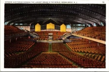 Vintage PPC - Interior Auditorium, Ocean Grove, NJ - F15343