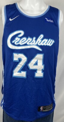 blue crenshaw lakers jersey