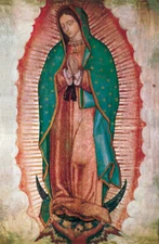 Our Lady Guadalupe Virgin Mary 24x36 art print