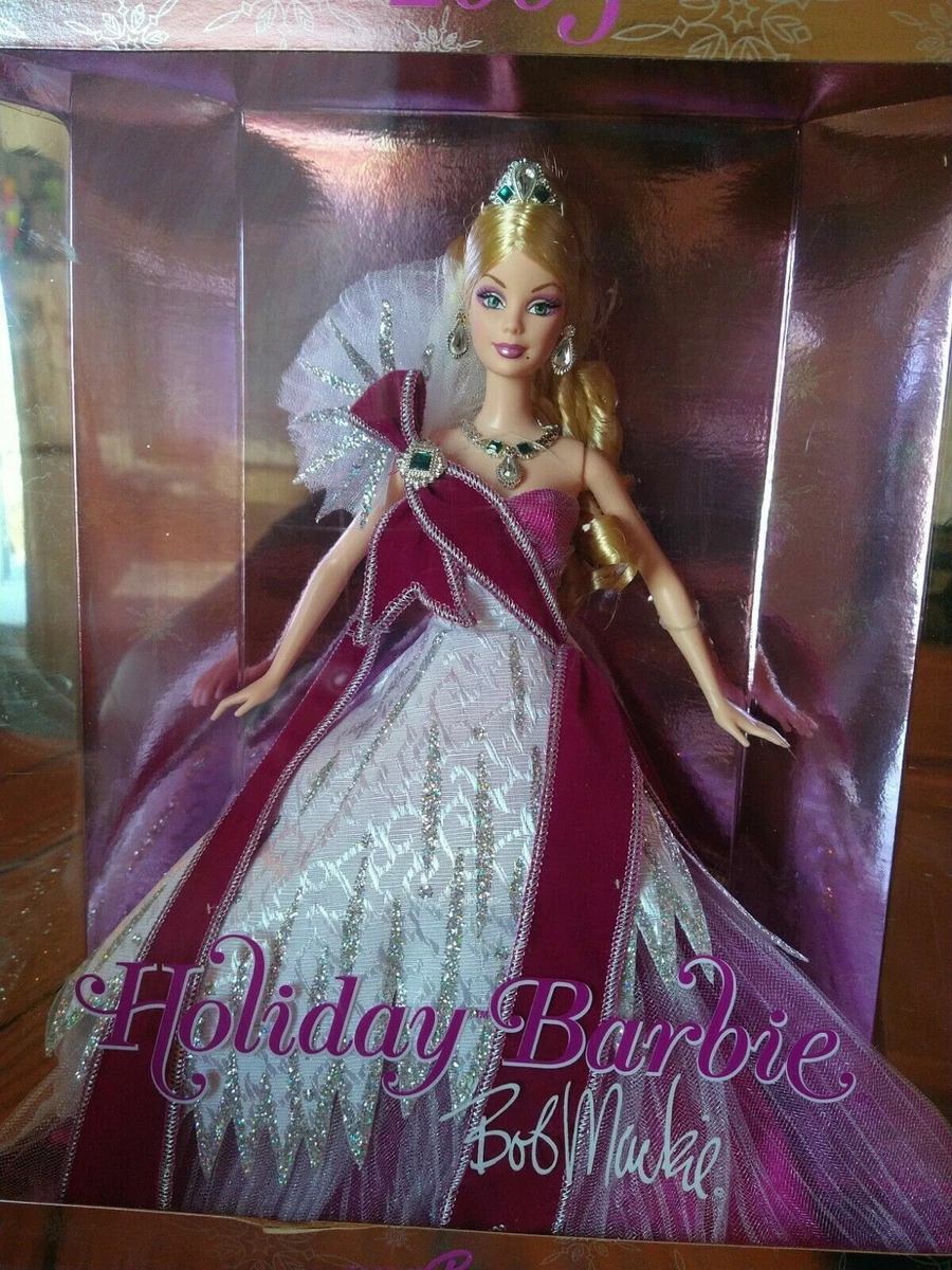 Barbie Collector Holiday 2005 Doll Designed by Bob Mackie BRAND
