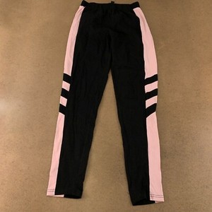 Shein para mujer Talla Mediano Negro Rosa Rayas subida de alta Pantalones  De Pierna Flaca Nuevo sin etiquetas | eBay