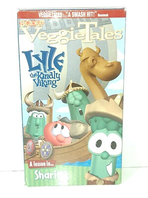 VeggieTales Veggie Tales Lyle the Kindly Viking VHS 2001 pre-owned 