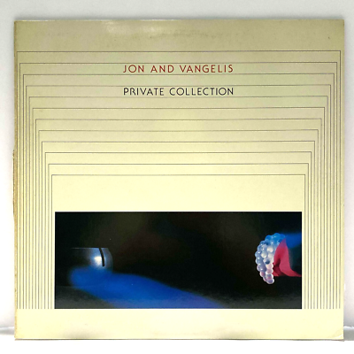 Jon And Vangelis - Private Collection - Yes JAPAN VINYL Insert
