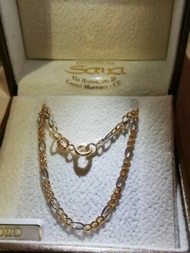 Catene, collane e pendagli da uomo in oro giallo 18 carati