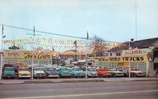 1961 CA Stockton John Eagal Ford Dealer A1 Truck Center MINT  Postcard n31