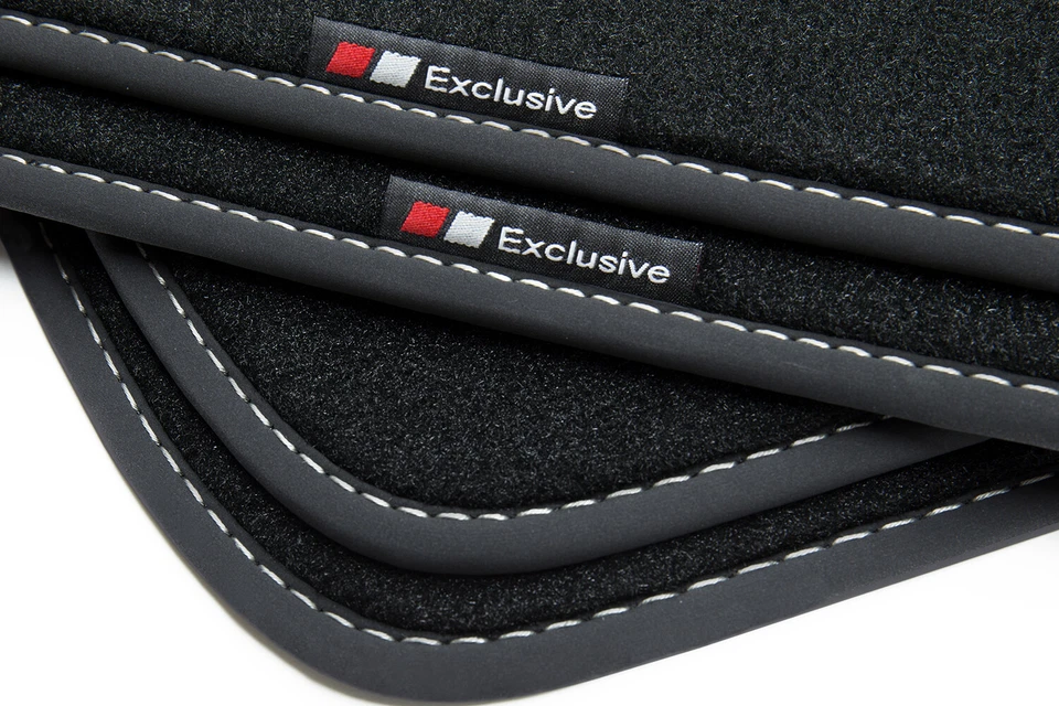 Alfombrillas diseño exclusivo a juego para Renault Laguna 3 tipo T 2007-07/2015 - Imagen 3 de 4