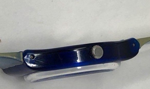 Reloj Swatch Vintage 1992 Azul y Blanco Funciona con Batería Nueva - Imagen 3 de 6