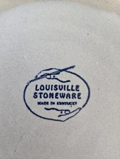 LOUISVILLE STONEWARE POTTERY Pies By Mary Jo  9” X 2.25” Serving Bowl Kentucky