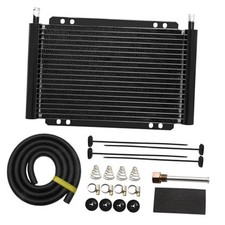 Aluminum transmission cooler kit,Cooling protection, 11 x 9.5 x 0.7 inches