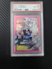 Lyle Thompson Pink 02 /15 PSA 8 First Edition 2021 Topps PLL 32 Premier Lacrosse