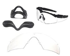Galaxy Replacement Lenses Black Earsocks For Oakley Si Ballistic M Clear