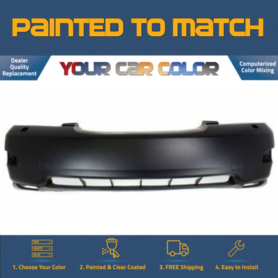 For 2008-2009 Lexus RX350 w/HL Wash w/o Cruise Front Bumper Painted to Match