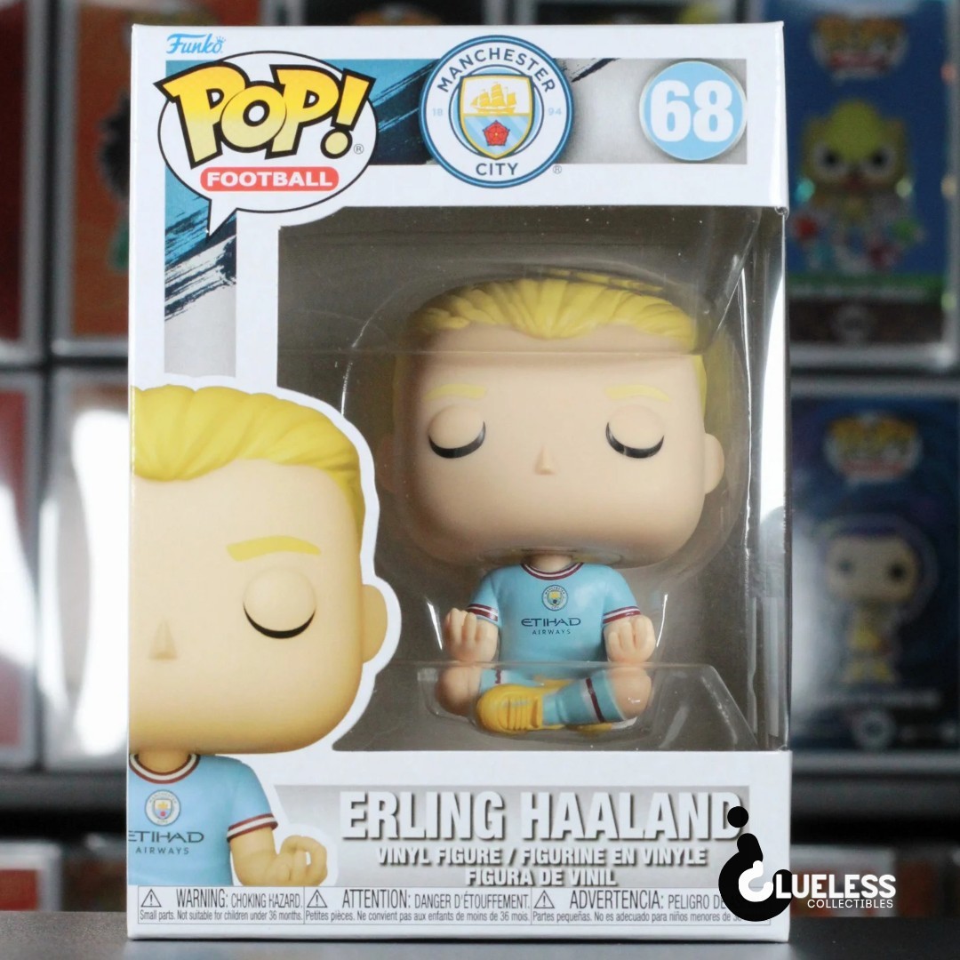 Funko Pop! Football Manchester City: Erling Haaland #68 And Pop