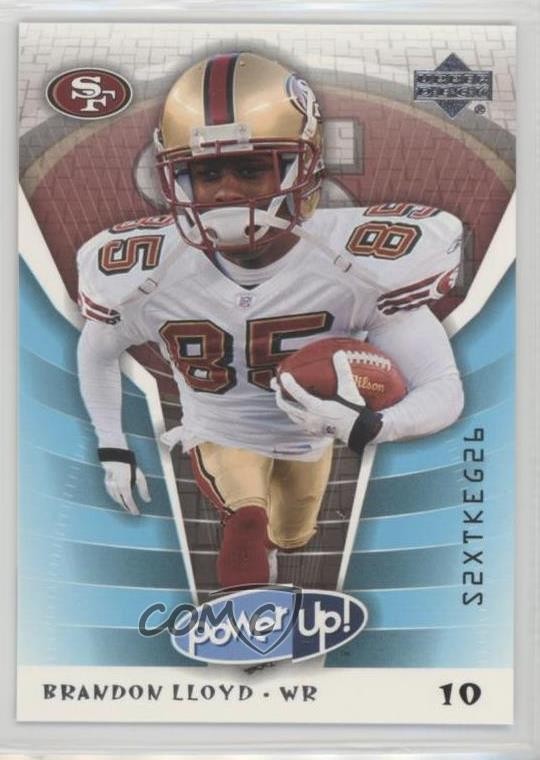 2004 Upper Deck Power Up! Brandon Lloyd #83 06hs