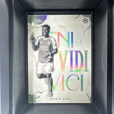 2026 TOPPS Chrome Bukayo Saka Veni Vidi Vici ...