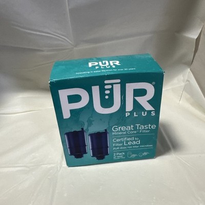 PUR PLUS 2 Pack Replacement Water Filter Mineral Clear Faucet RF - 9999 Pair NEW