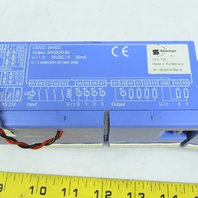Selectron CPU 724 Selecontrol MAS PLC Controller Rev B + DOT 701 Module 24VDC