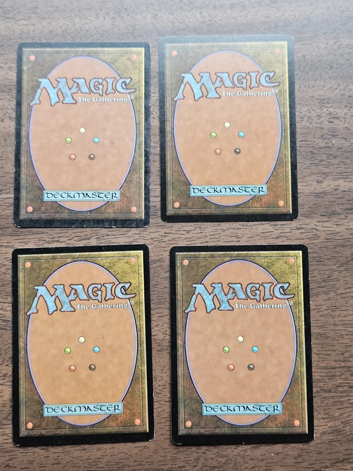 Playset (4x) Boomerang (6ED) Chinese ZHS MP Hard To Find Printing  - Image 2 of 2