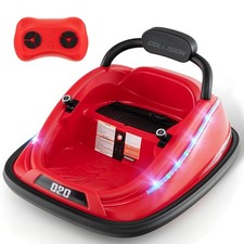 Olakids Bumper Car Toddlers 12V Kids Electric Ride On Toy Remote Control