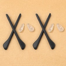 Rubber Kit Replacement Earsocks Nose Pads for Ray-Ban RB3198 Sunglasses Frame