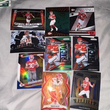 Panini Rookie Card Lot 2023 Kansas City Chiefs Mahomes Kelce Worthy Fractal NFL