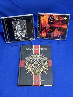 CD Lot Of 3 Machine Head CDs Bloodstone & Diamonds Burn My Eyes The Blackening
