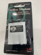 RadioShack Rechargeable 3.6V Nickel Cadmium Cordless Telephone Battery 23-193