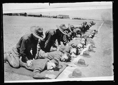 Camp Kearny California 1920 Reserve Officers Training Camp First Aid Contest