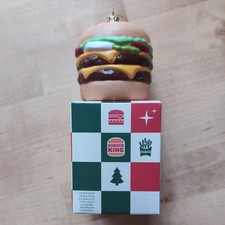 Burger King Xmas Weihnachtskugel Christbaum Schmuck Whopper Limited Edition 2025
