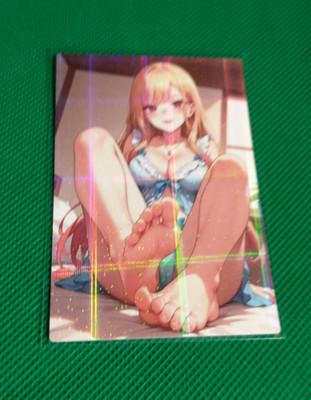 Marin Kitagawa My Dress-Up Darling  Anime ACG Waifu custom Beauty Holo Card